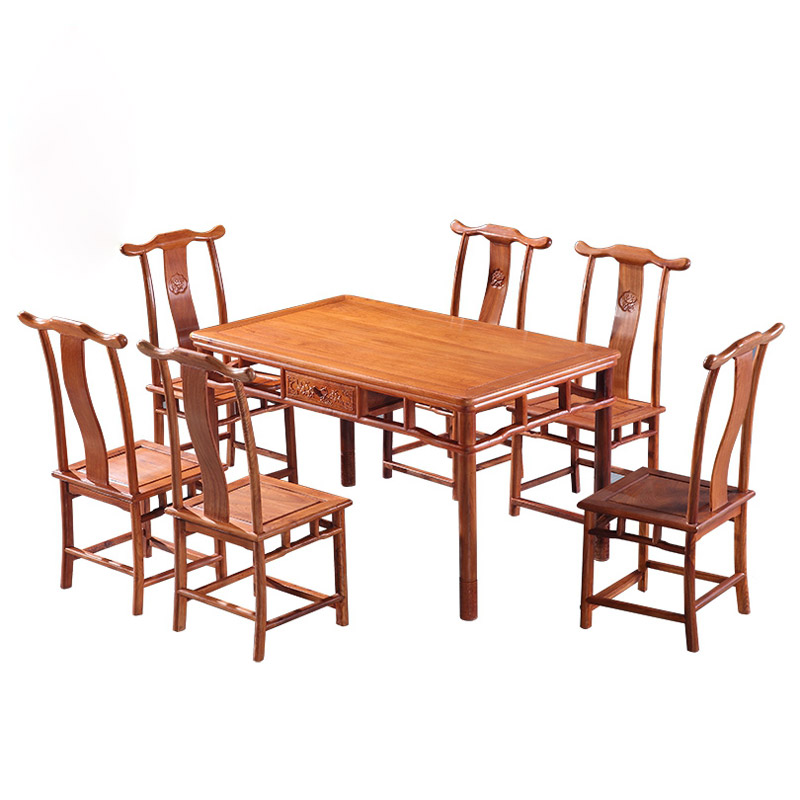 红木家具餐厅家具 红木明式餐桌 花梨木餐桌 实木餐桌